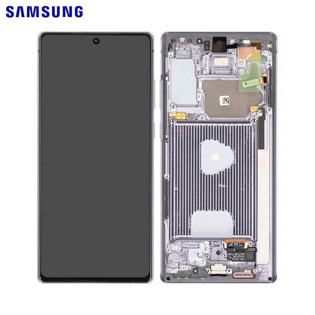 Ecran Tactile Original Samsung Galaxy Note 20 5G N981/Galaxy Note 20 N980 GH82-23495A GH82-23733A Gris Mystique