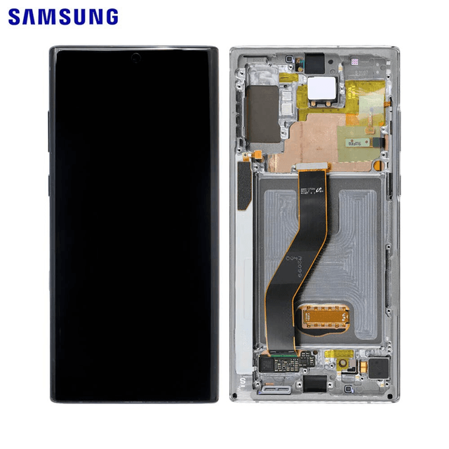 Ecran Tactile Original Samsung Galaxy Note 10 Plus N975 GH82-20838C GH82-20900C Argent Stellaire