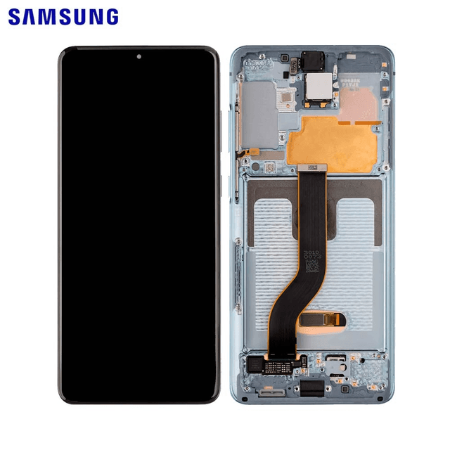 Ecran Tactile Original Samsung Galaxy S20 Plus 5G G986 GH82-22134D GH82-22145D G986 /G985 Bleu