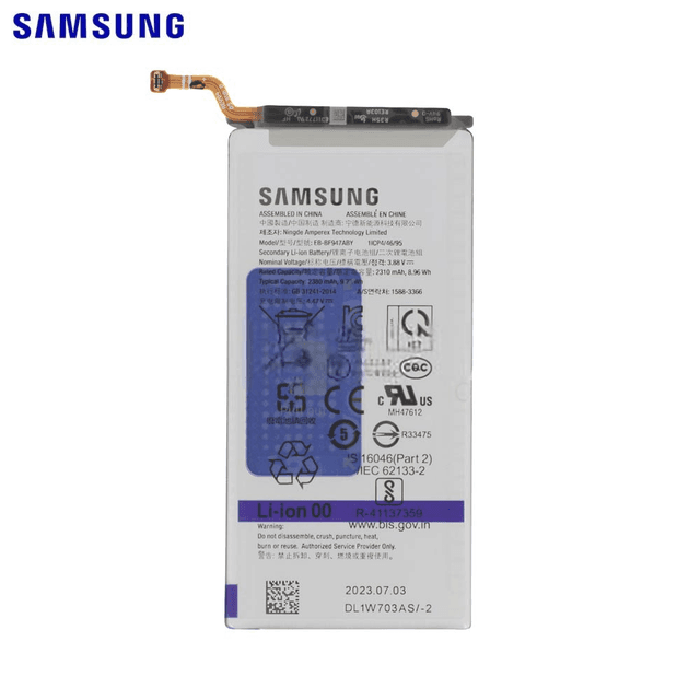 Batterie Secondaire Originale Samsung Galaxy Z Fold 5 5G F946 GH82-31846A EB-BF947ABY