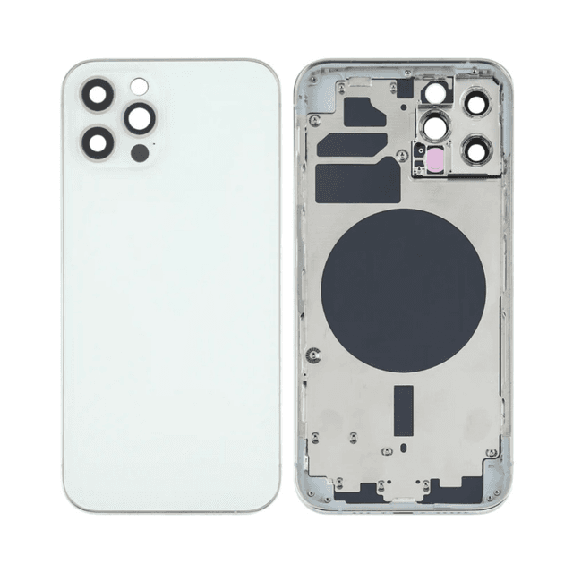 Coque de Réparation Apple iPhone 12 Pro (Without Parts) Argent