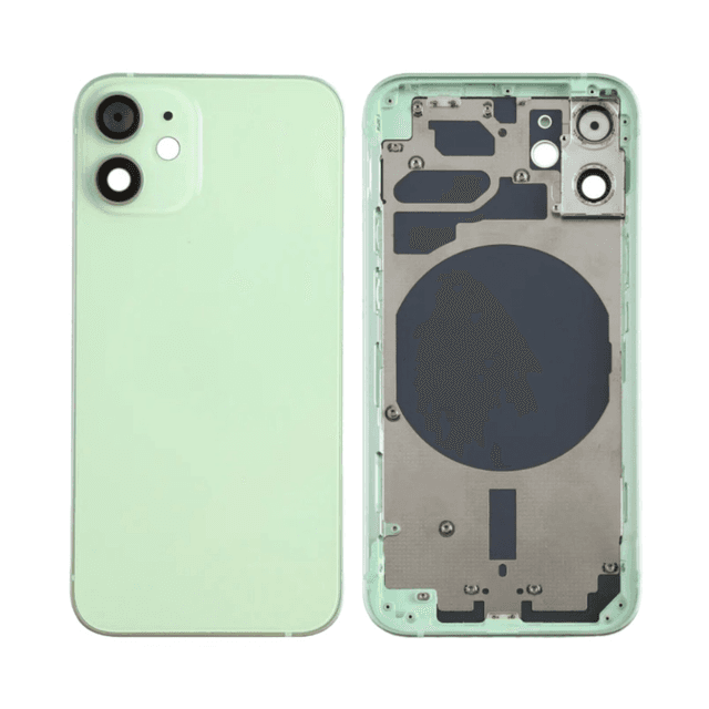 Coque de Réparation Apple iPhone 12 Mini (Without Parts) Vert