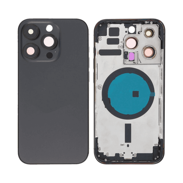 Coque de Réparation Apple iPhone 14 Pro (Without Parts) Noir Sidéral