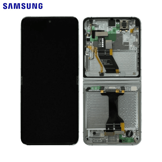 Ecran Tactile Original Samsung Galaxy Z Flip 5 5G F731 GH82-31827D GH82-31828D Vert d'Eau