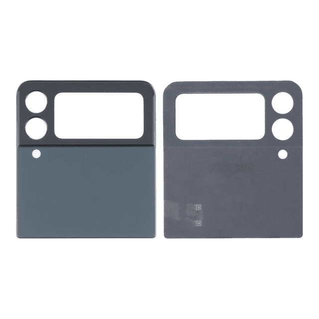 Cache Arrière Premium Samsung Galaxy Z Flip 3 5G F711 (Supérieur) Gris