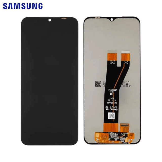 Ecran Tactile Original sans Châssis Samsung Galaxy A14 5G A146P/Galaxy A14 4G A145 GH82-30658A (SMALL CONNECTOR) Noir