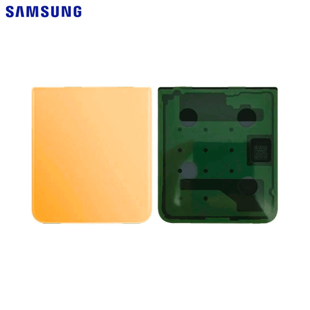 Cache Arrière Original Samsung Galaxy Z Flip 5 5G F731 GH82-31929G Inférieur Jaune