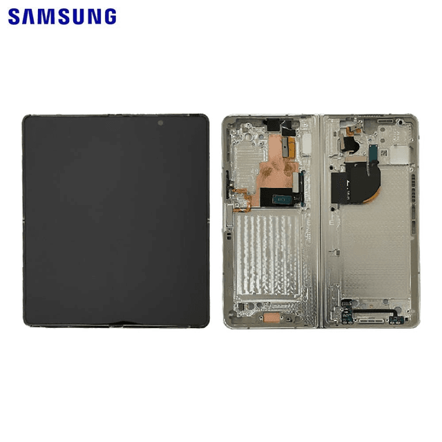 Ecran Tactile Original Samsung Galaxy Z Fold 5 5G F946 GH82-31842B GH82-31843B Crème