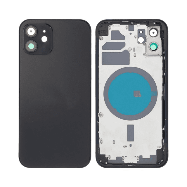 Coque de Réparation Apple iPhone 12 (Without Parts) Noir