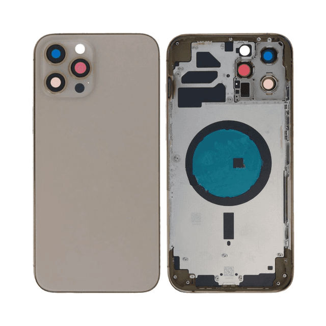 Coque de Réparation Apple iPhone 12 Pro Max (Without Parts) Or