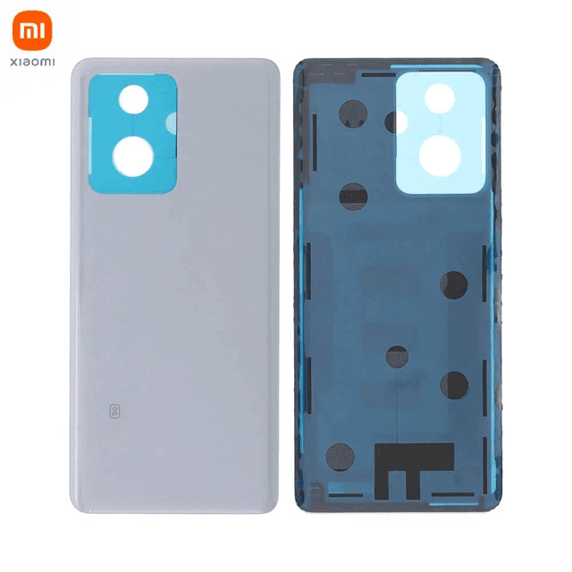 Cache Arrière Original Xiaomi Redmi Note 12 Pro+ 5G 1610111000837A Blanc Polaire