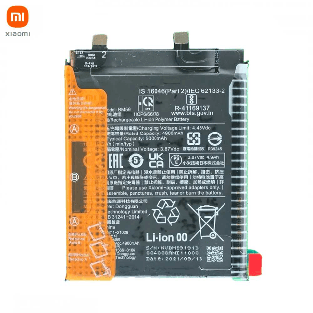 Batterie Original Xiaomi 11T 5G 460200008P1G BM59