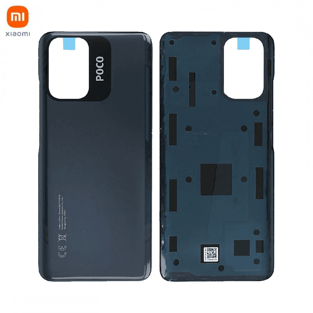 Cache Arrière Original Xiaomi Poco M5s 55050002LC9T Noir