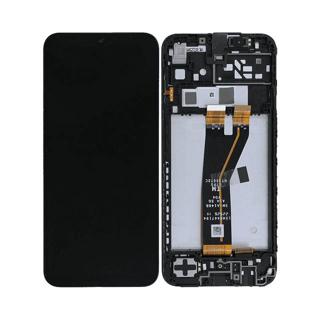 Ecran Tactile Premium avec Châssis Samsung Galaxy A14 4G A145F (NON EU) Noir