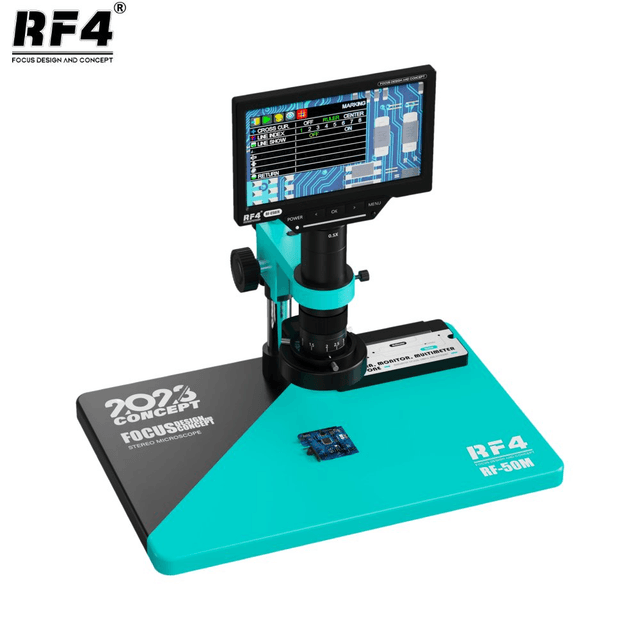 Microscope RF4 RF-50M avec Écran HD 7" 1080p 7-50x