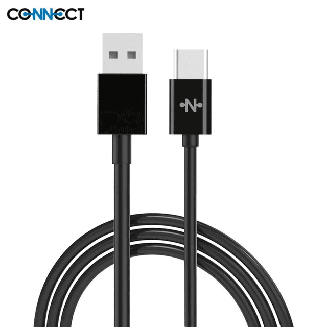 Câble Data USB vers Type-C CONNECT MC-CCN5 20W (2m) Noir