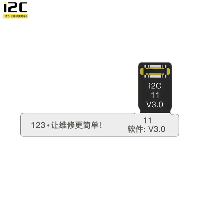 Nappe de Réparation Batterie i2C i6S Externe pour Apple iPhone 11 (sans Soudure, Batterie 100% et 0 Cycles de Charge)