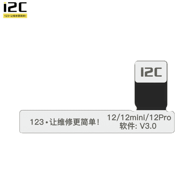 Nappe de Réparation Batterie i2C i6S Externe pour Apple iPhone 12, 12 Pro & 12 mini (sans Soudure, Batterie 100% et 0 Cycles de Charge)