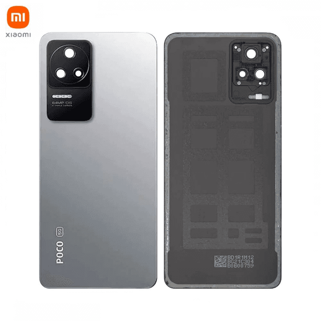 Cache Arrière Original Xiaomi Poco F4 5G 2022 56000PL11R00 Moonlight Silver
