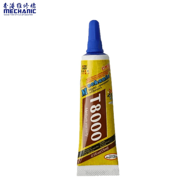 Colle Mechanic T8000 15ml Transparent