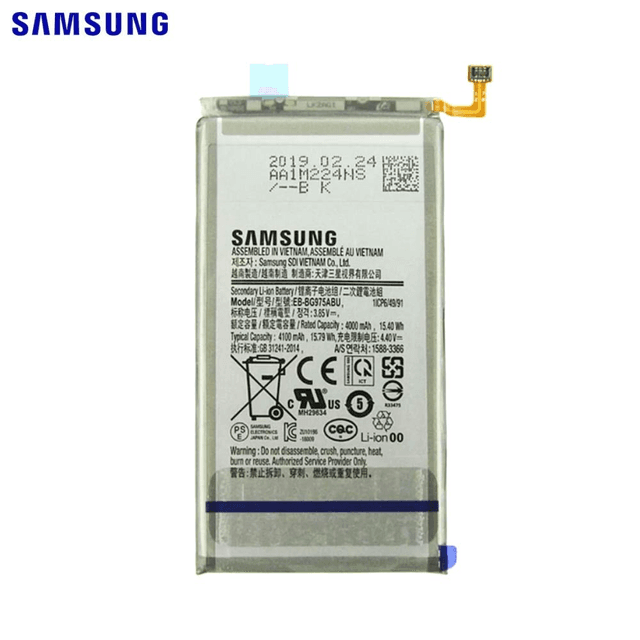 Batterie Original Samsung Galaxy S10 Plus G975 GH82-18827A EB-BG975ABU