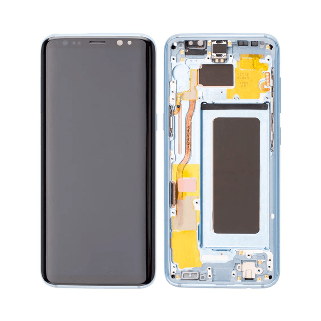 Ecran Tactile Original Refurb avec Châssis (PIEC) Samsung Galaxy S8 G950 Bleu