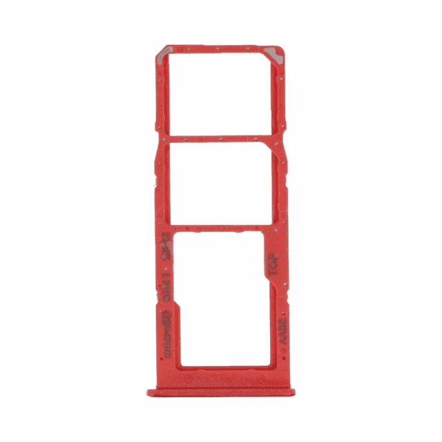 Tiroir Sim Premium Samsung Galaxy A02 A022F Rouge