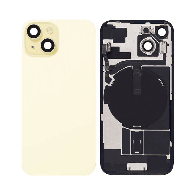 Cache Arrière Original Pulled (PIEC) Apple iPhone 15 Jaune
