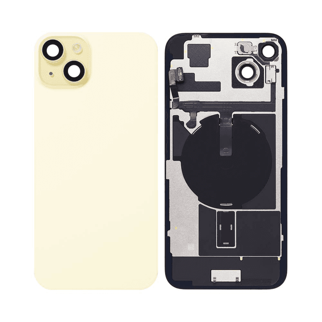 Cache Arrière Original Pulled (PIEC) Apple iPhone 15 Plus Jaune
