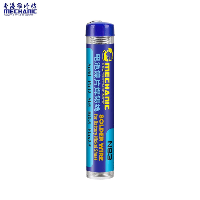 Fil à Souder Spécial Batterie Mechanic N83 0.8mm