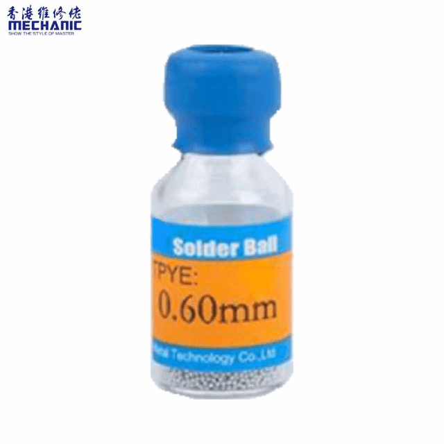 Billes d'Étain Mechanic XZ10 0,6mm Sn63/Pb37 (10000 pcs)
