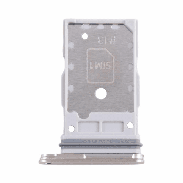 Tiroir Sim Premium Samsung Galaxy S24 5G S921/Galaxy S24 Plus 5G S926 Crème