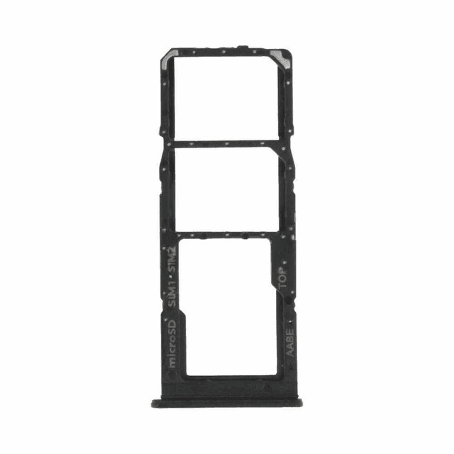 Tiroir Sim Premium Samsung Galaxy A02 A022F Noir