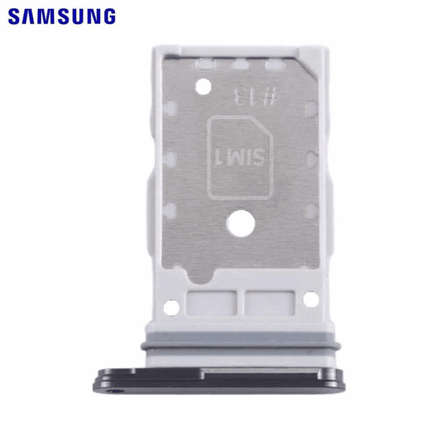 Tiroir SIM Original Samsung Galaxy S24 5G S921/Galaxy S24 Plus 5G S926 GH98-48906A Noir