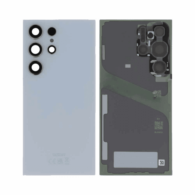 Cache Arrière Premium Samsung Galaxy S24 Ultra 5G S928 Bleu Titane