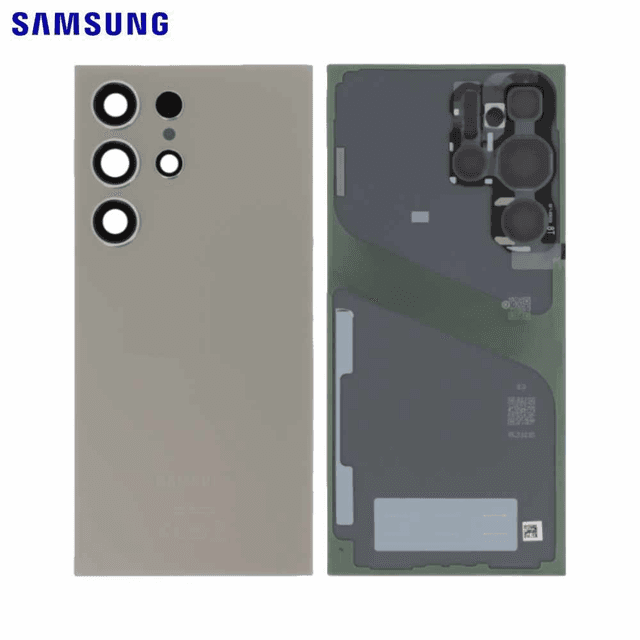 Cache Arrière Original Samsung Galaxy S24 Ultra 5G S928 GH82-33349A Gris Titane