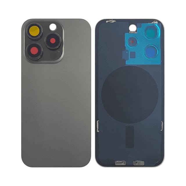 Cache Arrière Apple iPhone 15 Pro (Without Part) Titane Noir