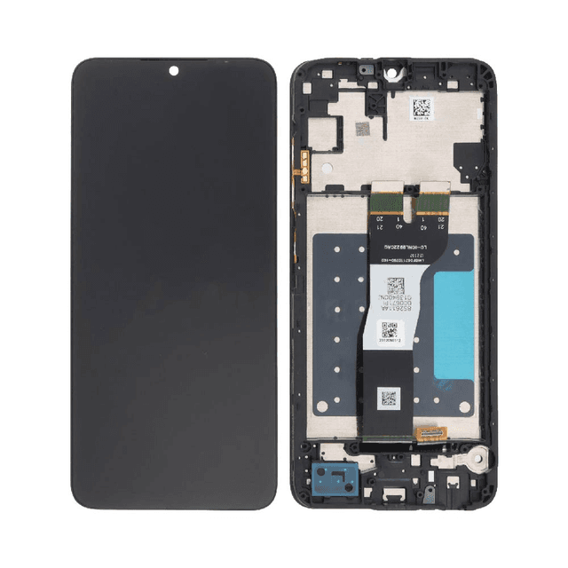 Ecran Tactile Oled avec Châssis Samsung Galaxy A05s A057 (Original Size) Noir