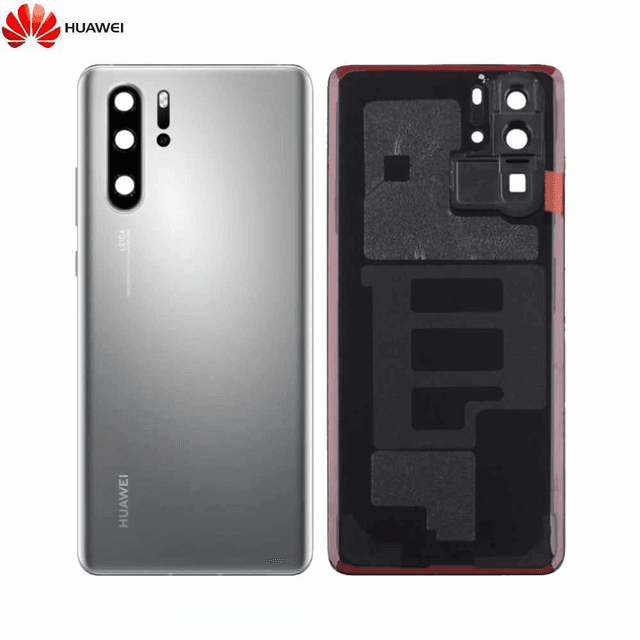 Cache Arrière Original Huawei P30 Pro/P30 Pro New Edition 02353SBF Argent Givre