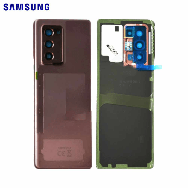 Cache Arrière Original Samsung Galaxy Z Fold 2 F916 GH82-23688B Bronze Mystique