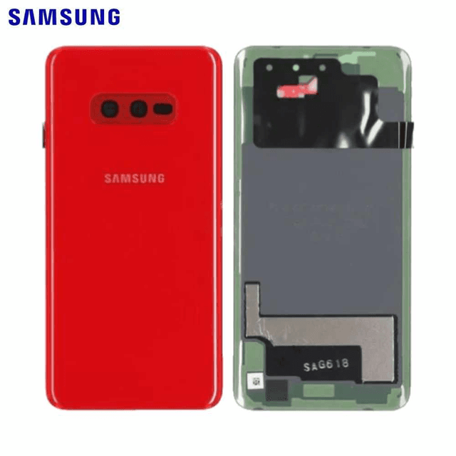 Cache Arrière Original Samsung Galaxy S10e G970 GH82-18452H Rouge