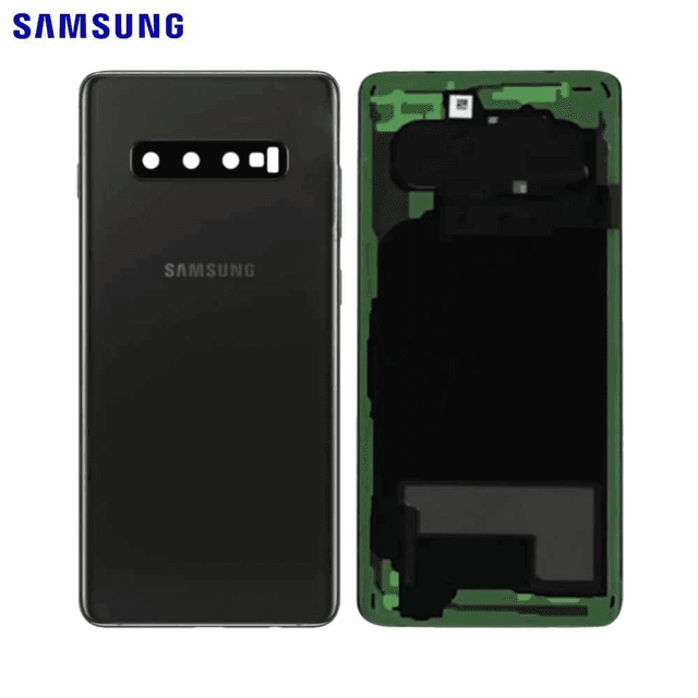 Cache Arrière Original Samsung Galaxy S10 5G G977 GH82-19500B Noir Céramique