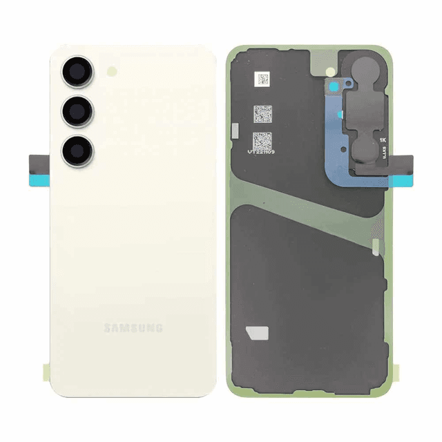 Cache Arrière Premium Samsung Galaxy S23 5G S911 Crème