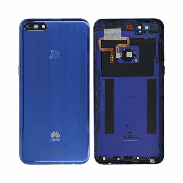 Cache Arrière Premium Huawei Y7 2018 Bleu