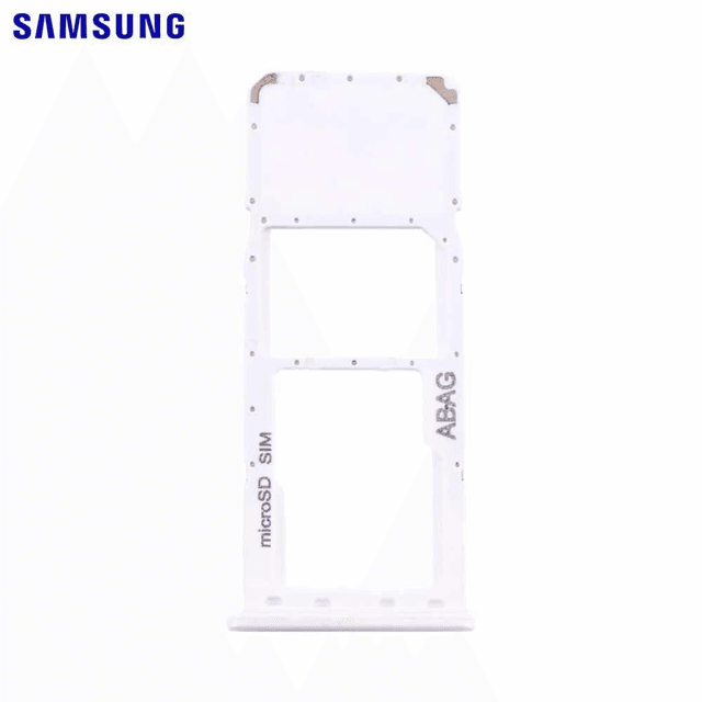 Tiroir SIM Original Samsung Galaxy A21S A217F GH98-45392B Blanc Prism