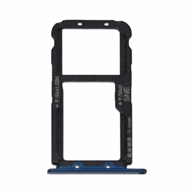 Tiroir Sim Premium Huawei Mate 20 Lite Bleu