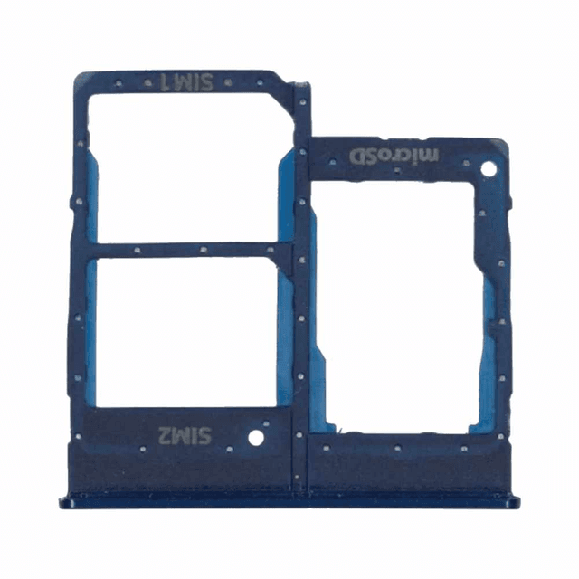 Tiroir Sim Premium Samsung Galaxy A20e A202 Bleu