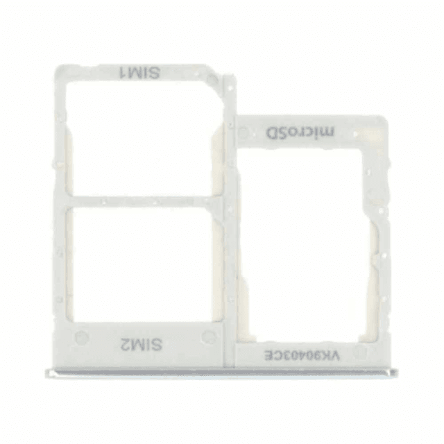 Tiroir Sim Premium Samsung Galaxy A40 A405 Blanc