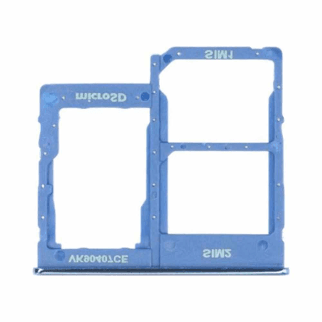 Tiroir Sim Premium Samsung Galaxy A40 A405 Bleu