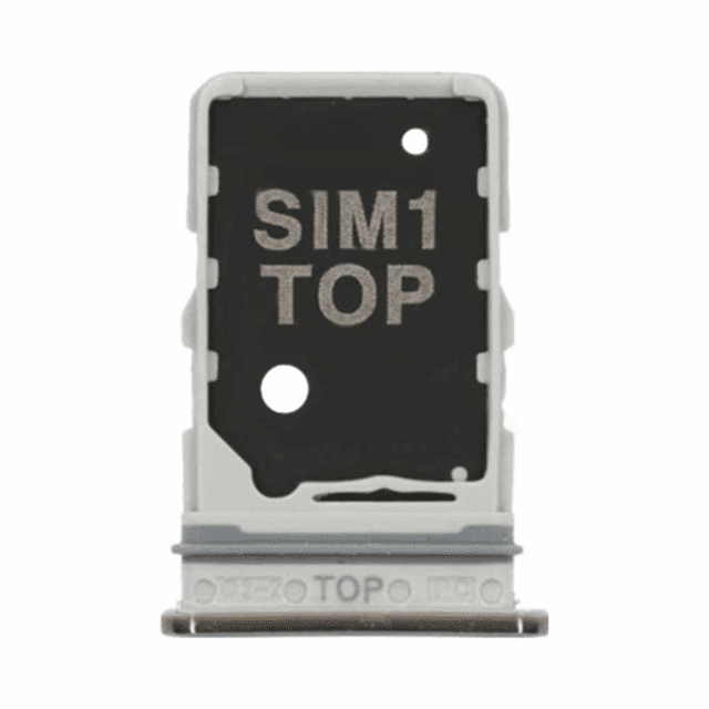 Tiroir Sim Premium Samsung Galaxy A80 A805 Argent